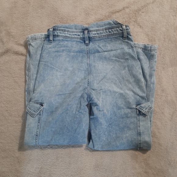 Denim Overalls with Adjustable Straps - Picture 3 of 4